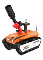 防爆消防灭火侦察机器人 （D6中型，标准款，双向语音对讲+语音控制）