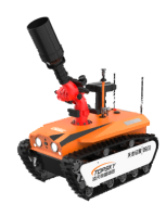 防爆消防灭火侦察机器人 （D6重型，全功能款，双向语音对讲+语音控制+漏电探测+火焰识别+自主跟随+半自住行走）