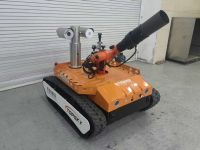 防爆消防灭火侦察机器人（D5重型超级动力，360&deg;固定云台+火焰识别）